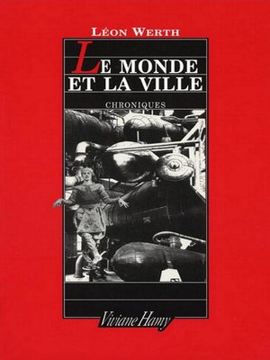cover image of Le Monde et la ville